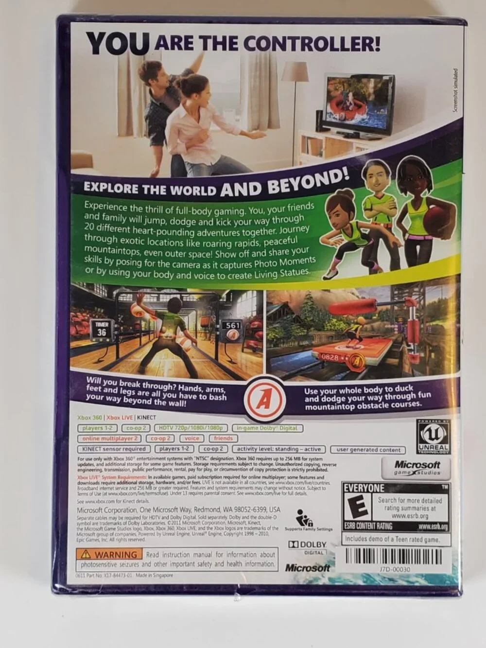 Microsoft XBox 360 Kinect Adventures!
